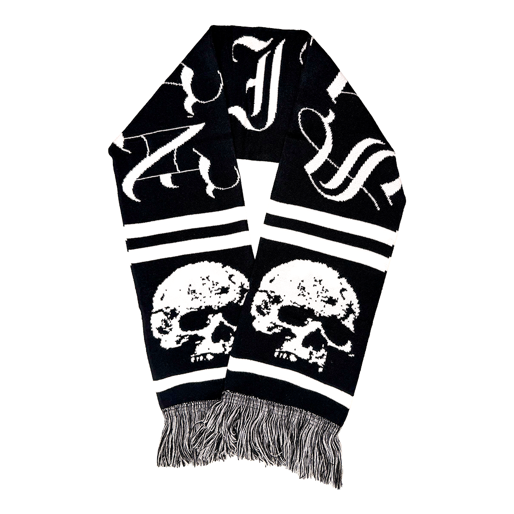 NAILS LOGO SKULL SCARF *PRE-ORDER – allinmerch
