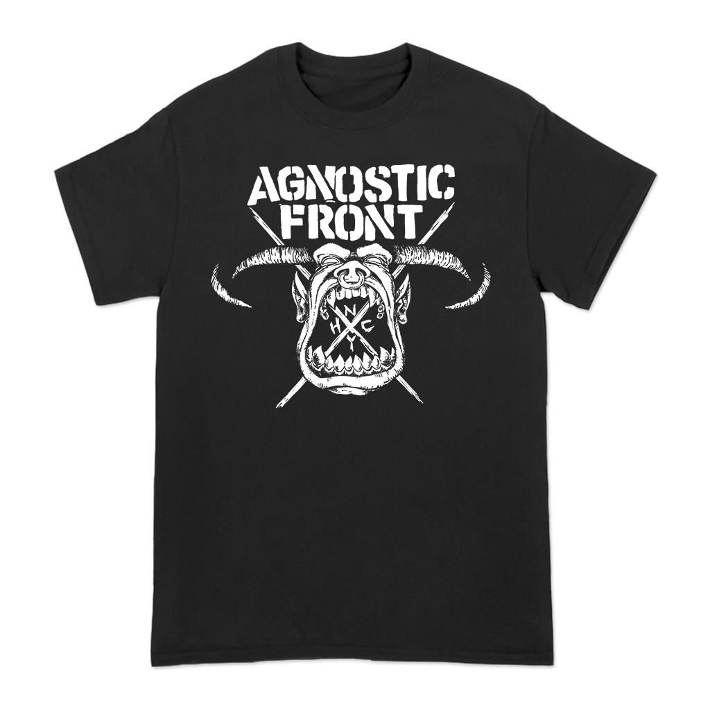 AGNOSTIC FRONT Tシャツ Lサイズ AGNOSTIC FRONT ELIMINATOR FACE TEE – allinmerch