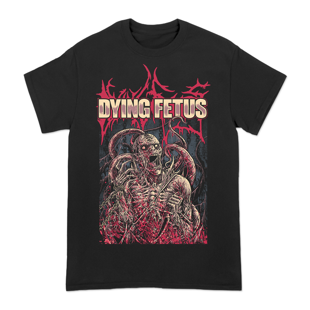 DYING FETUS CHAINED TENTACLES TEE – allinmerch
