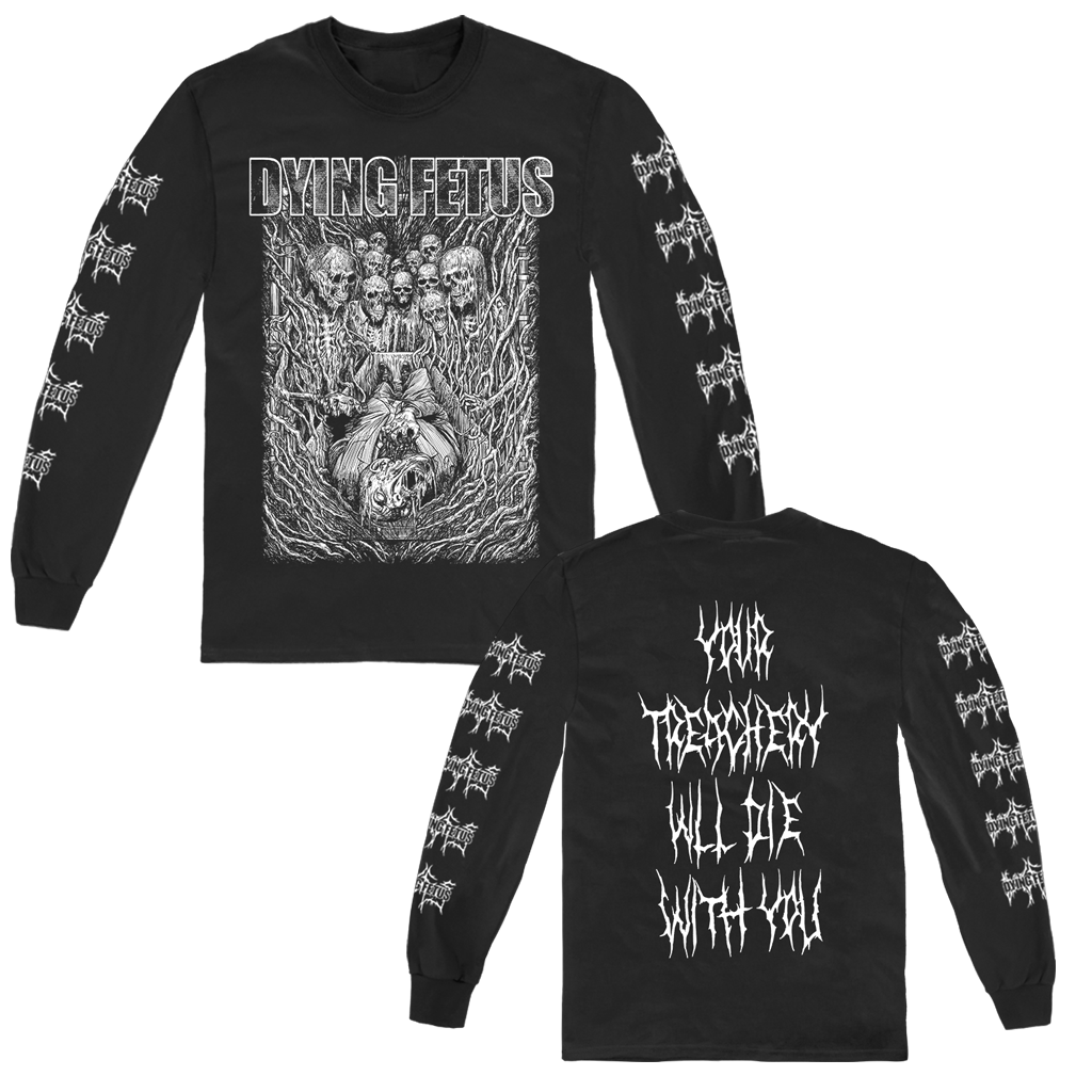 DYING FETUS SKELETON FUNERAL LONGSLEEVE – allinmerch