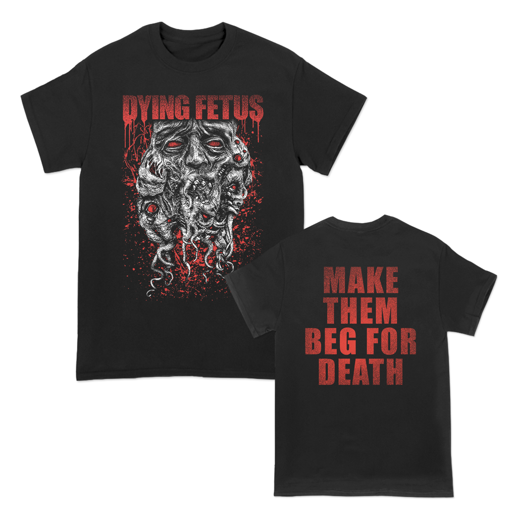 DYING FETUS TENTACLE FACE TEE – allinmerch DYING FETUS TENTACLE FACE TEE – allinmerch