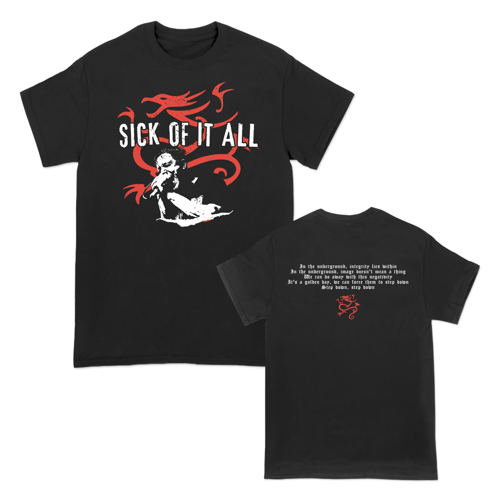 SICK OF IT ALL STEP DOWN LIVE TEE – allinmerch