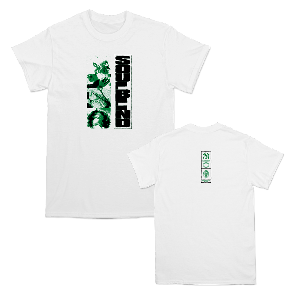SOUL BLIND WHITE/GREEN LIVE TEE WHITE – allinmerch