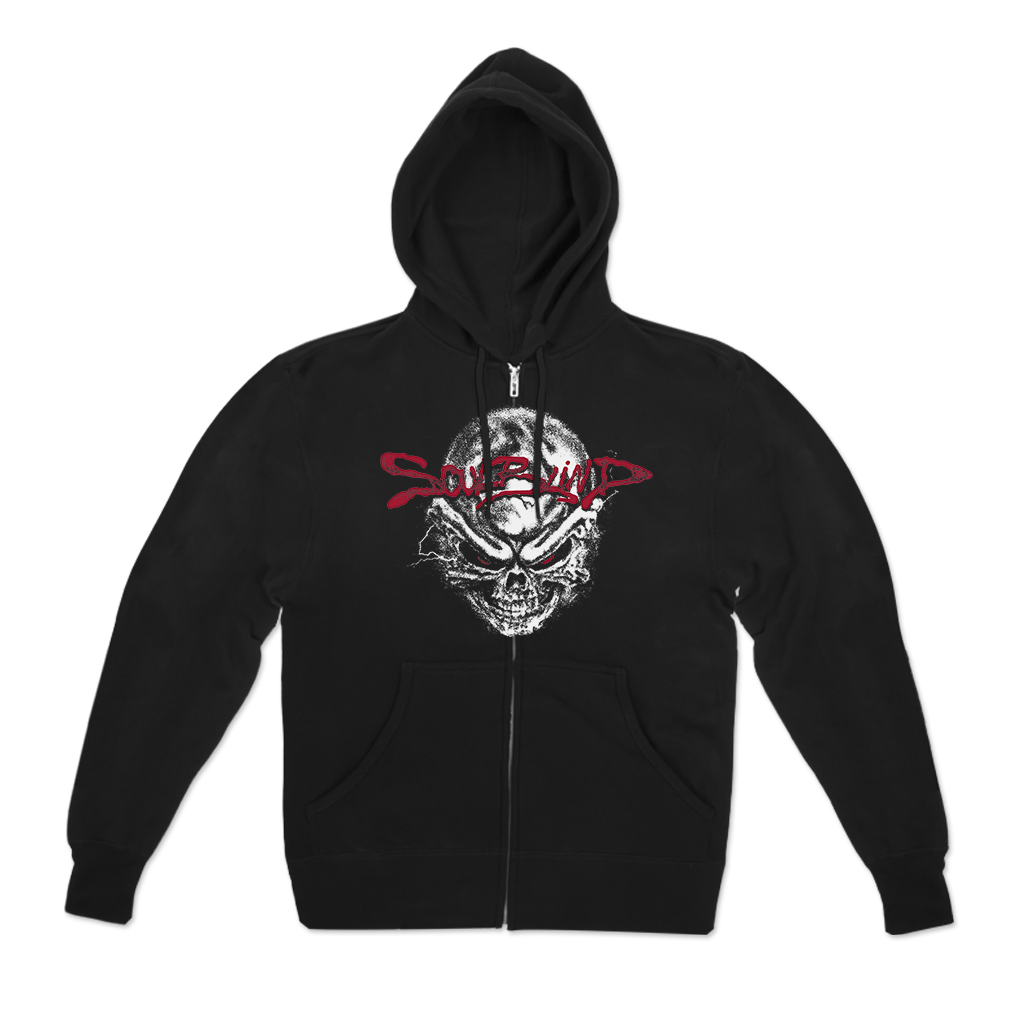 SOUL BLIND SKULL ZIP HOOD – allinmerch