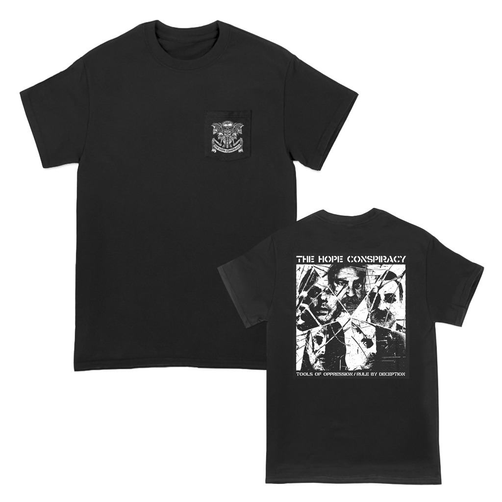 THE HOPE CONSPIRACY TOOLS OF OPPRESSION POCKET TEE – allinmerch