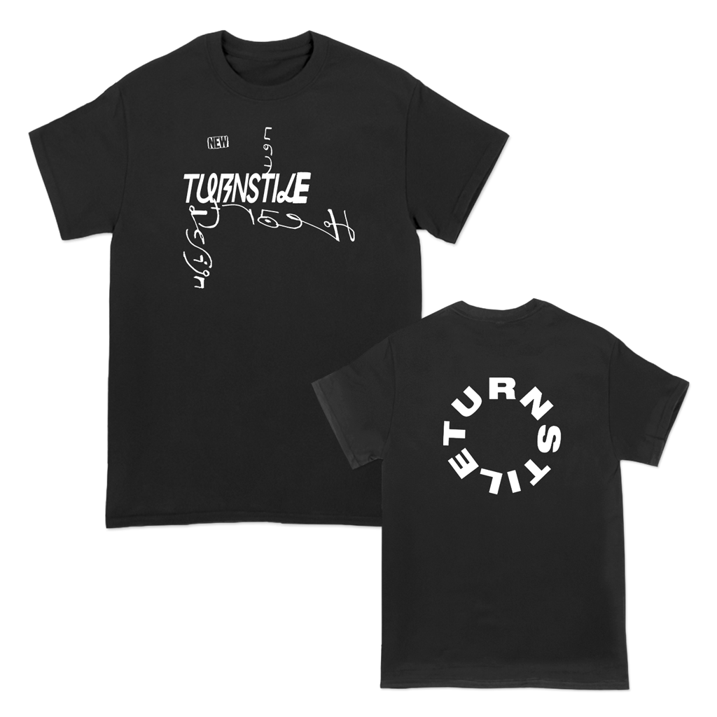 TURNSTILE Tシャツ TURNSTILE BLACK 