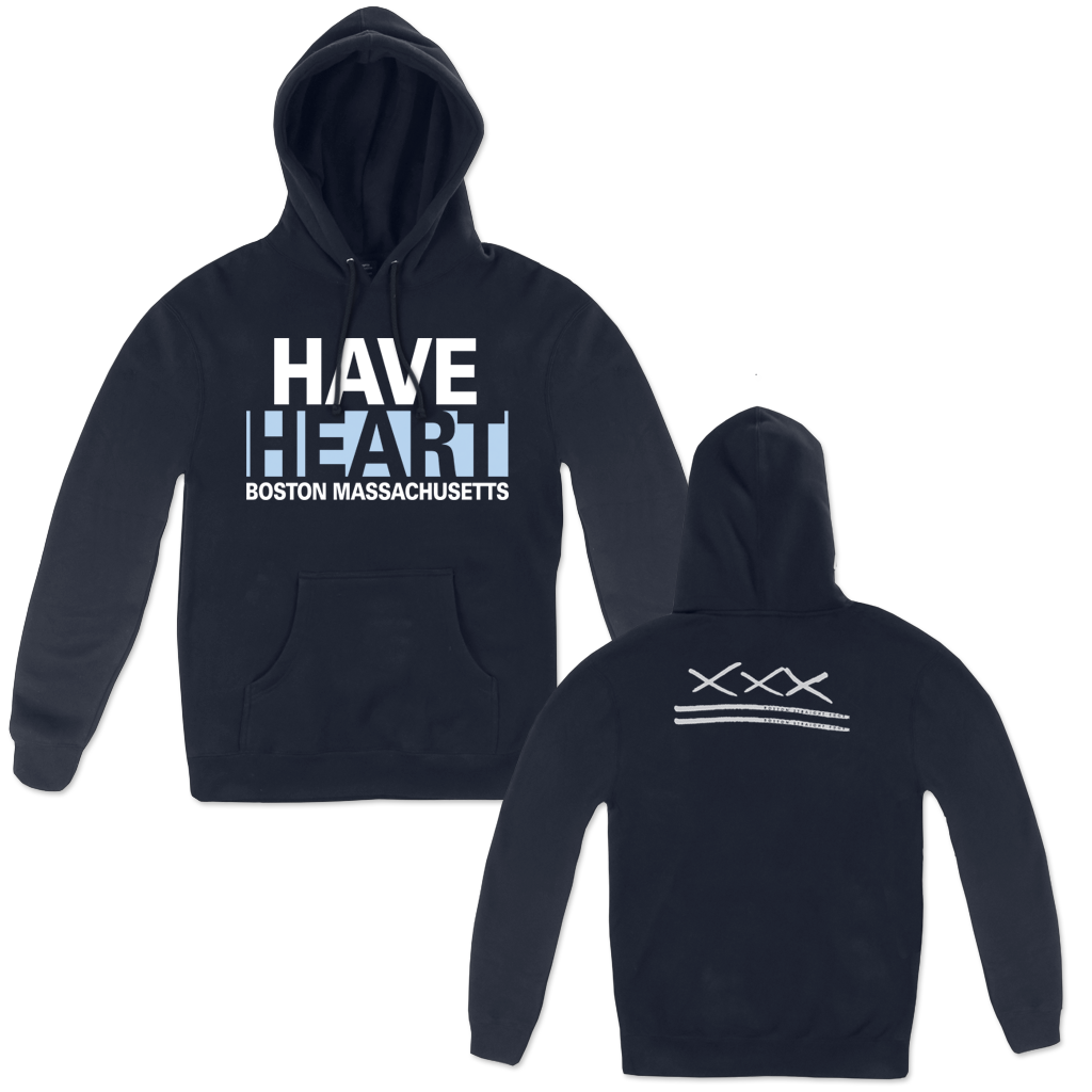 Heart logo best sale hoodie