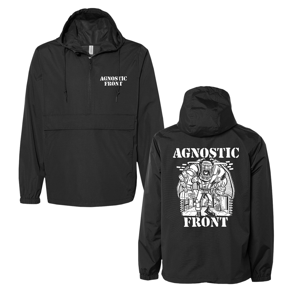 Agnostic 2024 front hoodie