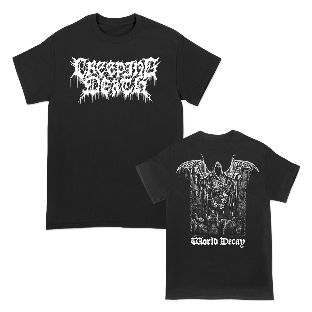 CREEPING DEATH WORLD DECAY EMBROIDERED HOCKEY JERSEY
