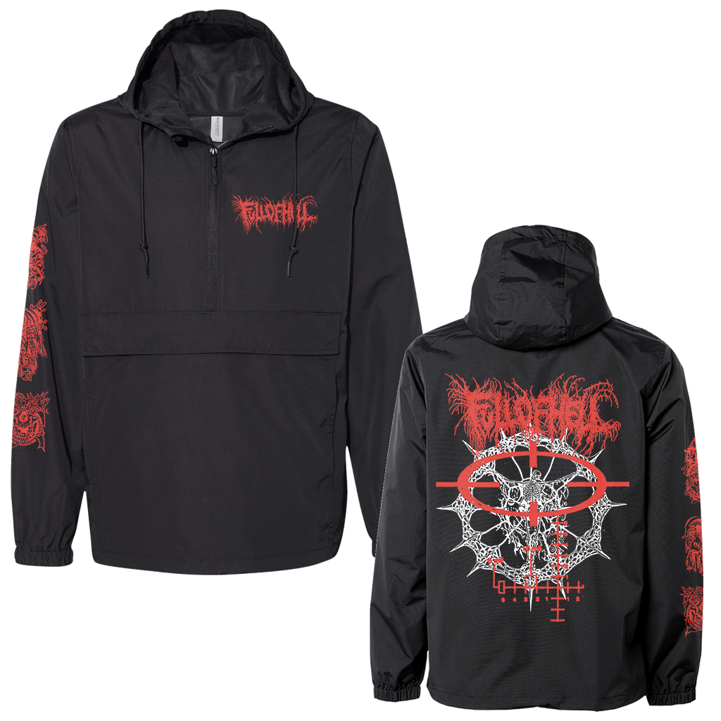 FULL OF HELL VESSEL DESERTED QUARTER ZIP JACKET