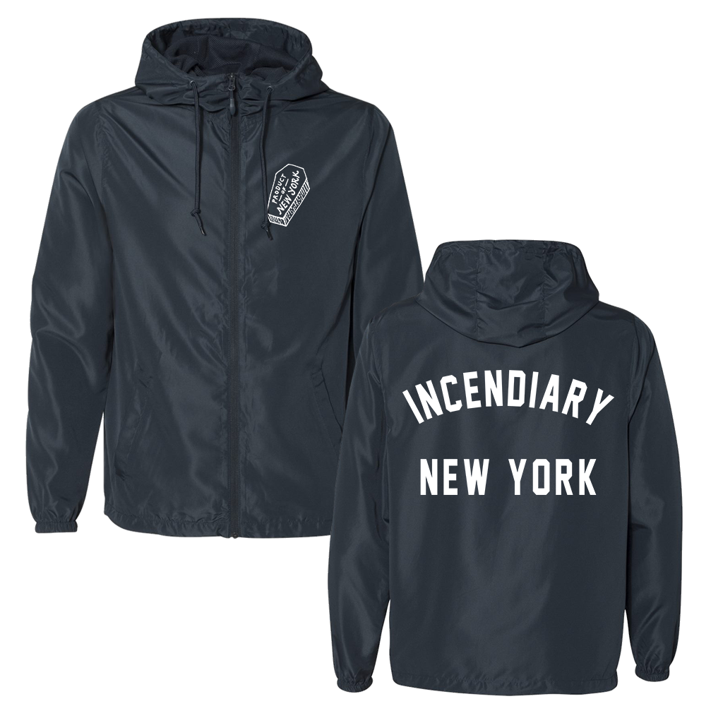 INCENDIARY NEW YORK ARCH CHAMPION PULL HOOD – allinmerch