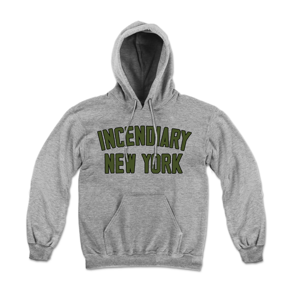 INCENDIARY NEW YORK ARCH CHAMPION PULL HOOD allinmerch
