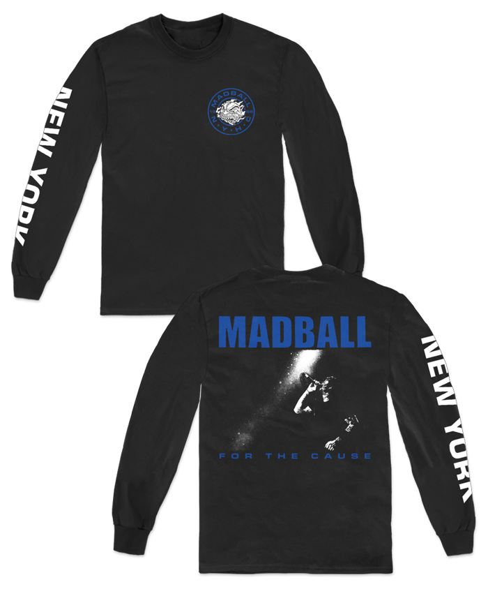 Madball Lサイズ ロンT 長袖Tシャツ ブラック マッドボール MADBALL FOR THE CAUSE LIVE LONGSLEEVE – allinmerch