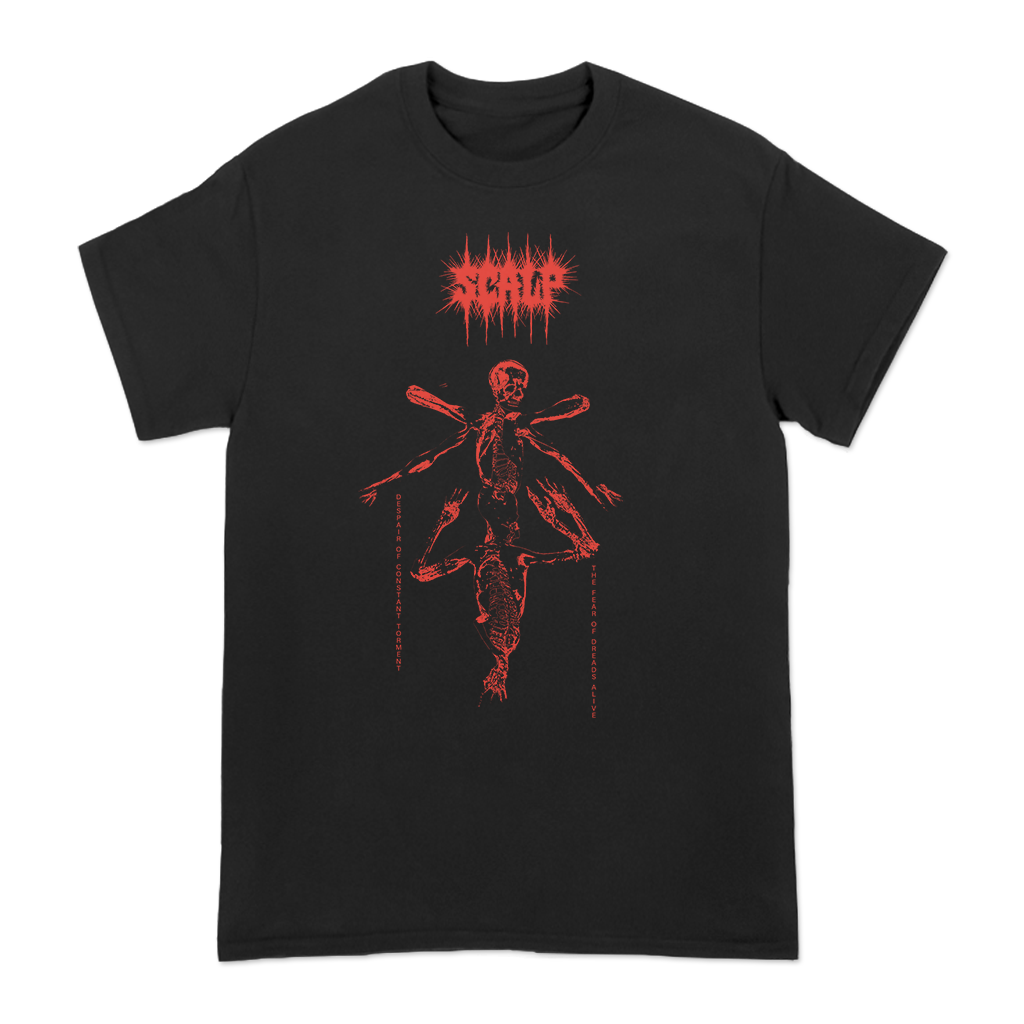 SCALP DESPAIR OF CONSTANT TORMENT TEE – allinmerch