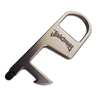Judiciary's logo imprinted on a rifle black metal no-contact tool. Tool can be used for touchscreens, opening doors, and more to keep your hands germ-free.