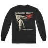 Agnostic Front's "Echoes in Eternity" design, printed on the front and back of a black Gildan Longsleeve.