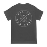 Rep your favorite merch company in this pepper tee from All In, featuring the "Circle X" design on the front and back of a comfort colors tee.