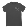 Rep your favorite merch company in this pepper tee from All In, featuring the "Circle X" design on the front and back of a comfort colors tee.