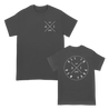 Rep your favorite merch company in this pepper tee from All In, featuring the "Circle X" design on the front and back of a comfort colors tee.