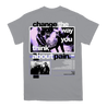 Incendiary's "CTWYTAP Tracklist Live" design, printed on the front and back of a Granite Comfort Colors tee.