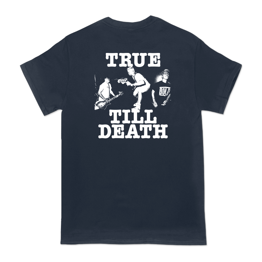 CHAIN OF STRENGTH TRUE TILL DEATH TEE ON NAVY – allinmerch CHAIN OF STRENGTH TRUE TILL DEATH TEE ON NAVY – allinmerch