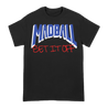 Madball Set it Off design printed on a black tee.
