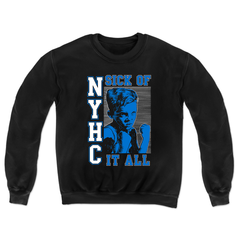 SICK OF IT ALL HARDCORE KID BLINDS CREWNECK allinmerch